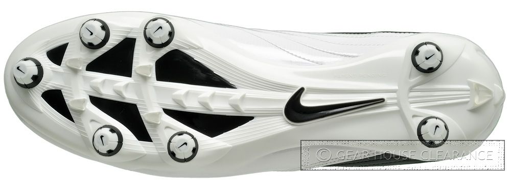 nike black and white soccer cleats