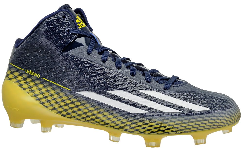 navy blue football cleats