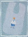 Personalized Chenille Birthday Bib for Boy or Girl!