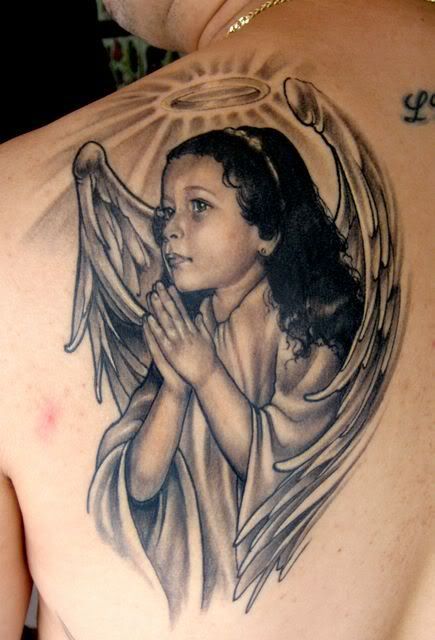 Hannah Aitchison Tattoo Photo Angel Image