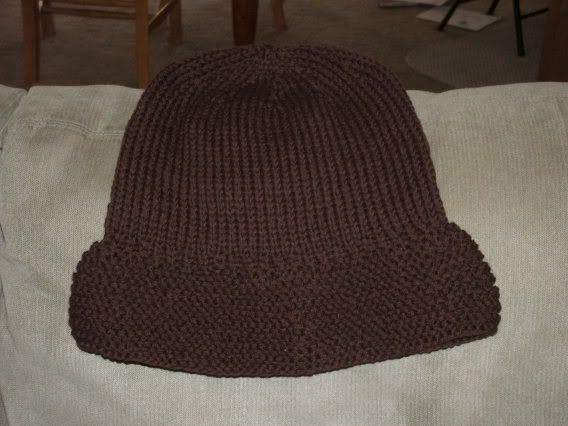 Fibertrends Hat before felting