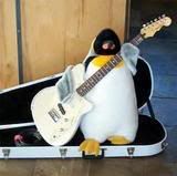 guitar penguin