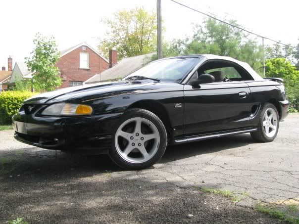 for a friend. 95 mustang GT, 94k miles, Tan interior and top. (top ...