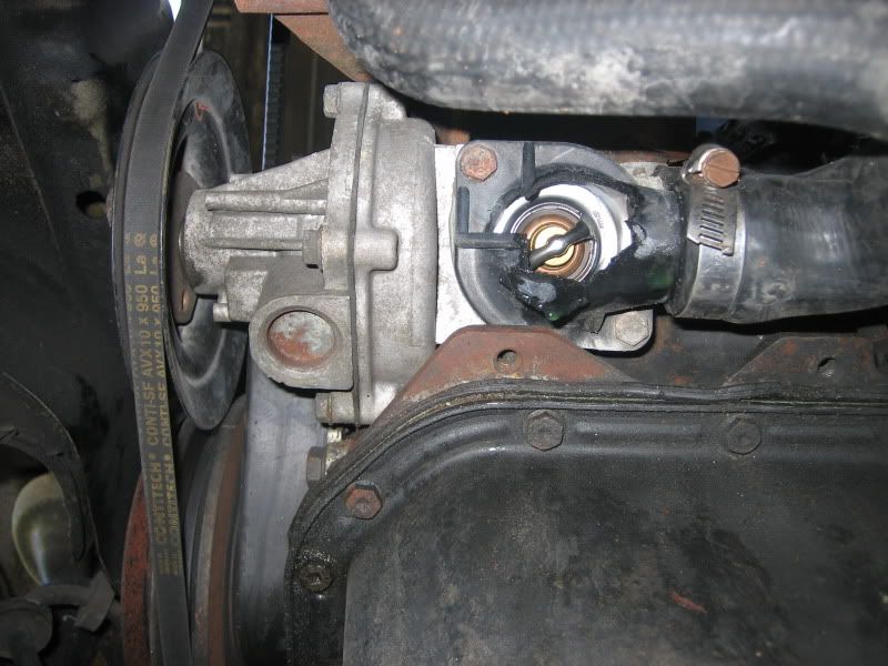 Epic thermostat housing failure VW Vortex Volkswagen Forum