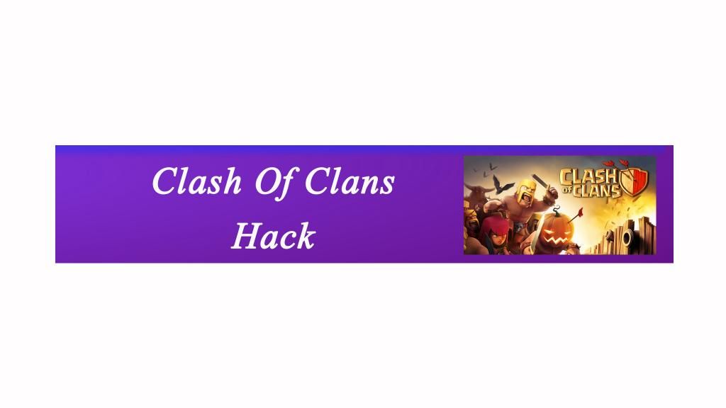 clash of clans hack