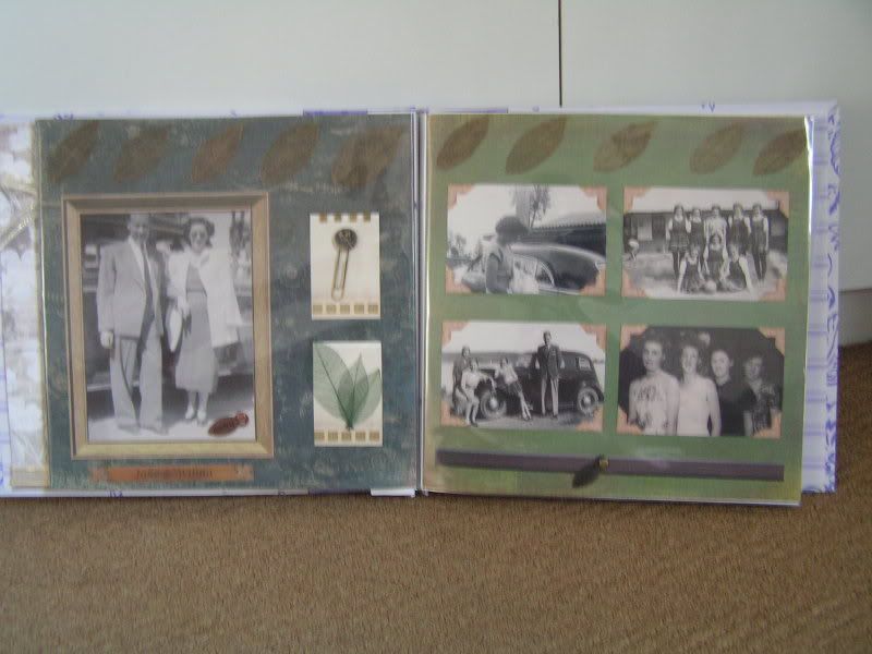 Scrapbook .... some pics of my first attempt!