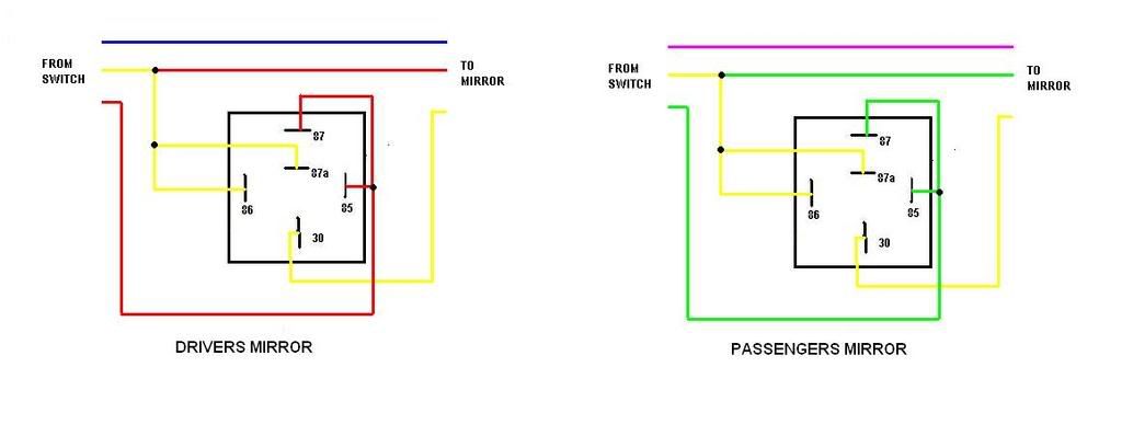 08 power mirror swap wiring fix | Ford Powerstroke Diesel Forum