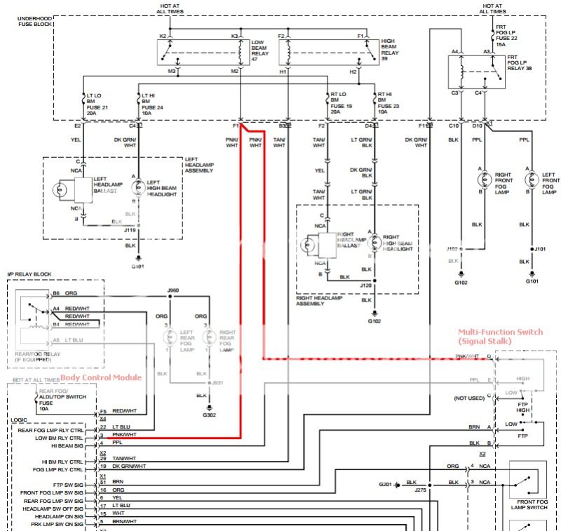 No low beams :( Need fuse box wiring diagrams - CorvetteForum