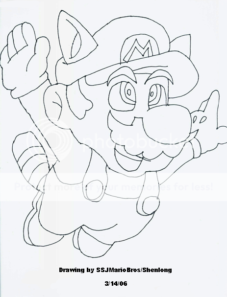 My Drawing of Mario!