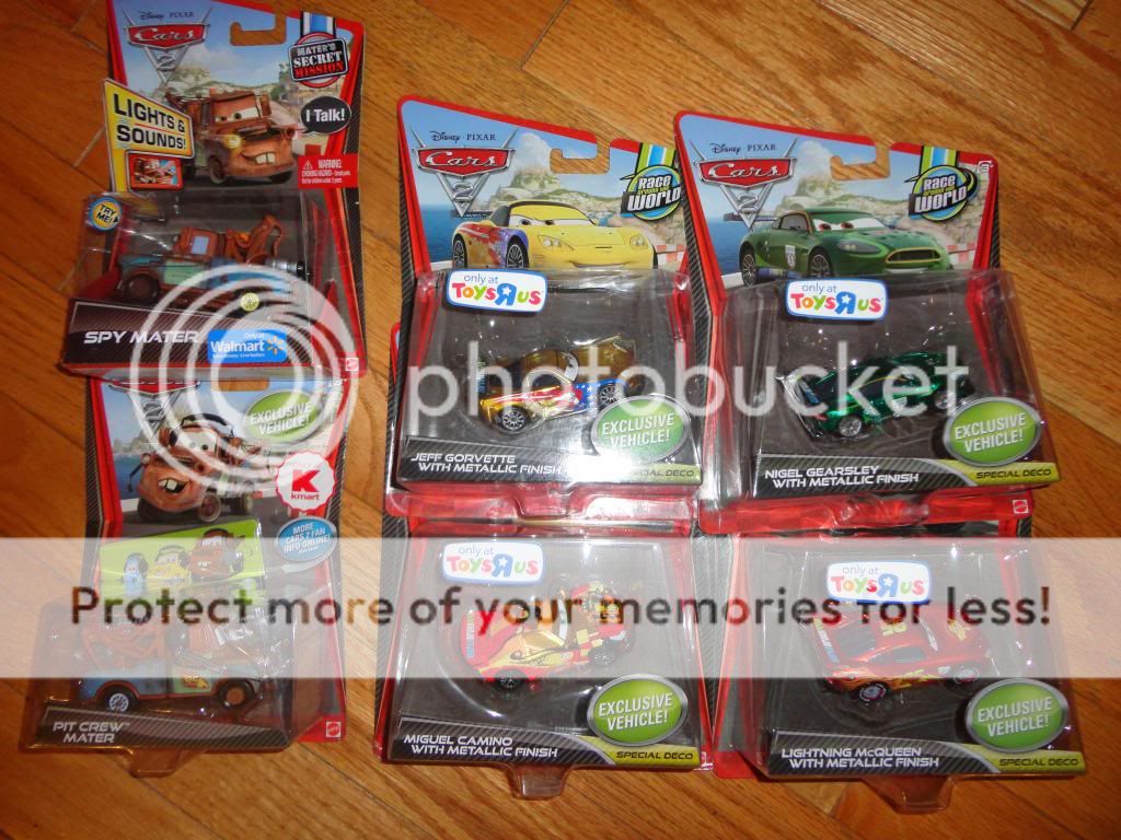 Cars 2 Exclusives