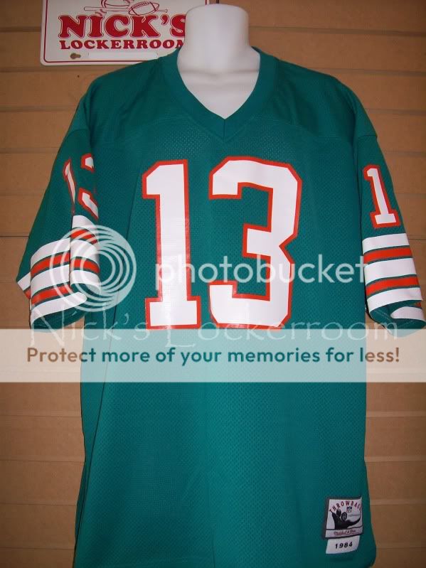 AUTHENTIC Mitchell & Ness 1984 Miami Dolphins Dan Marino Throwback 