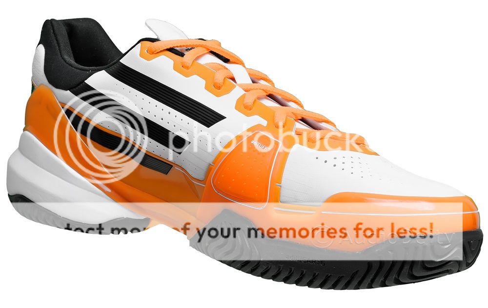 New $120 Adidas Adizero Feather Mens Tennis Shoes, Size 13, White