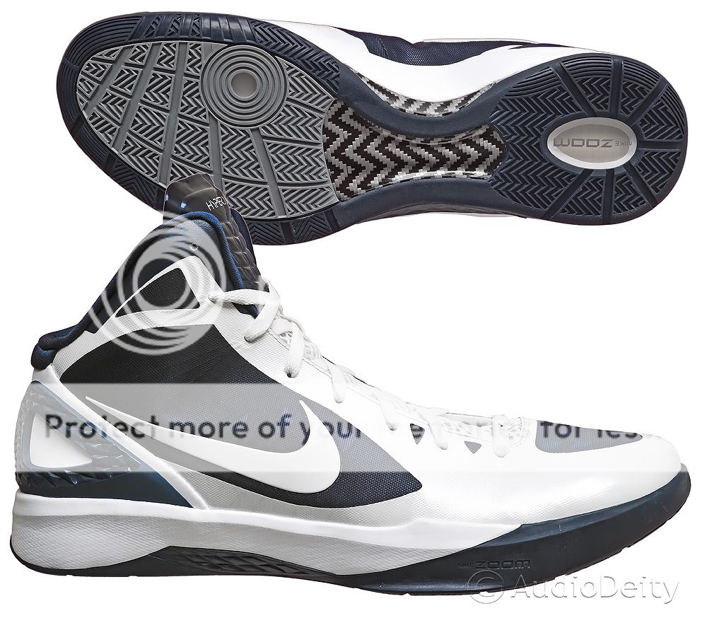 New Nike Zoom Hyperdunk 2011 Mens Basketball Shoes, Size 18, Navy Blue
