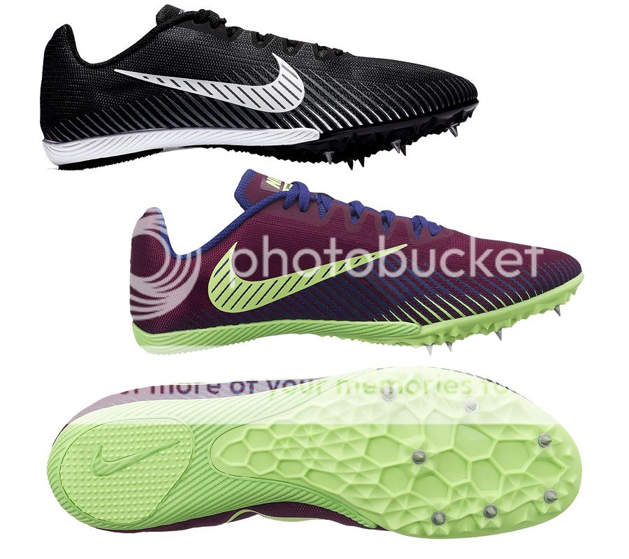 NIKE ZOOM RIVAL M 9 Multi-Use Track & Field Spikes Mid Distance Shoes Mens Size | eBay