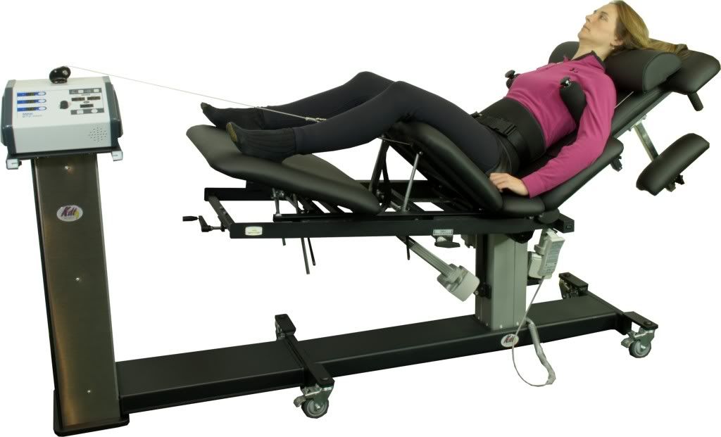 NEW KDT NEURAL FLEX DECOMPRESSION TRACTION TABLE TRACTION BELTS ...