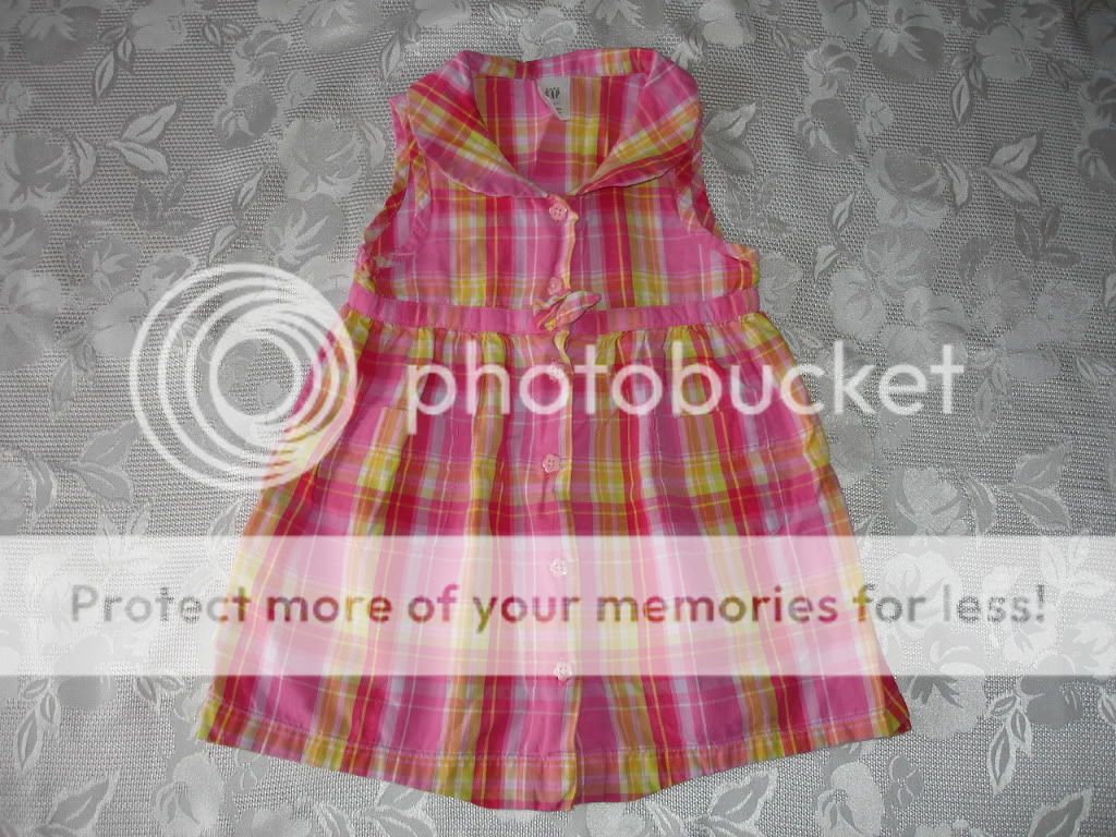 baby gap plaid dress