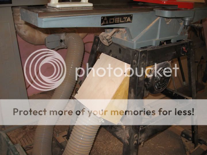 shop upgrades 4 Making the delta 6" jointer dust collection ACTUALLY
